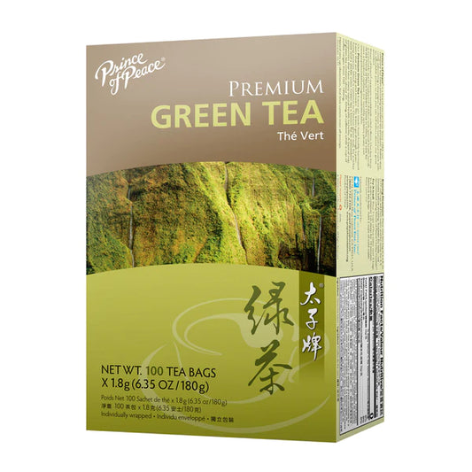 IwellFresh Premium Green Tea – Refreshing & Energizing, 100 Tea Bags | (Authentic Prince of Peace)