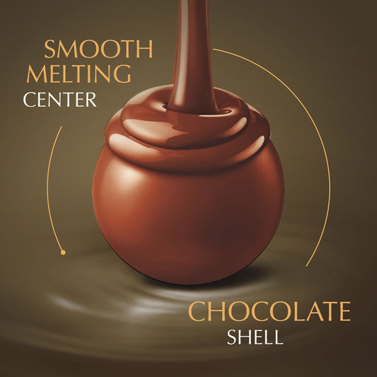 iWellFresh 4 Flavors Chocolate Truffles Assortment, Authentic Lindt Lindor Candy Gift Bag (19 oz) – Short Shelf Life Deal