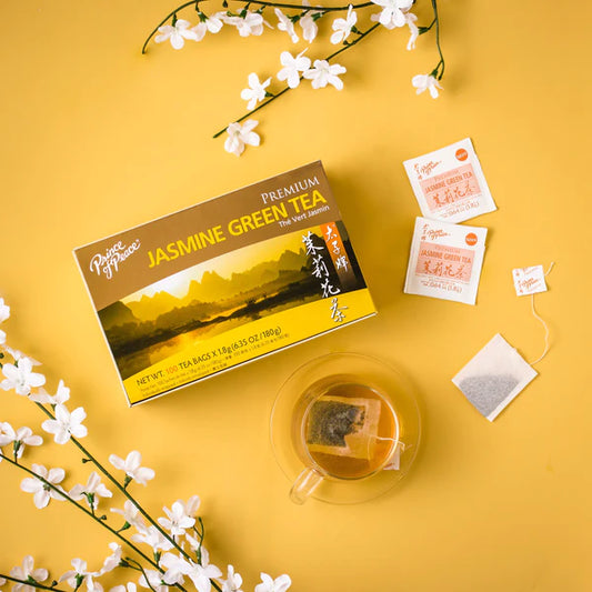 Jasmine Green Tea - 100 Tea Bags | Boost Energy & Wellness with iwellfresh