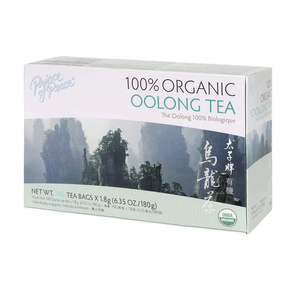 Prince of Peace Organic Oolong Tea, 100 tea bags
