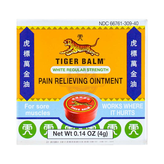 TIGER BALM White Extra Strength Pain Relieving Ointment (for sore muscles) 4g