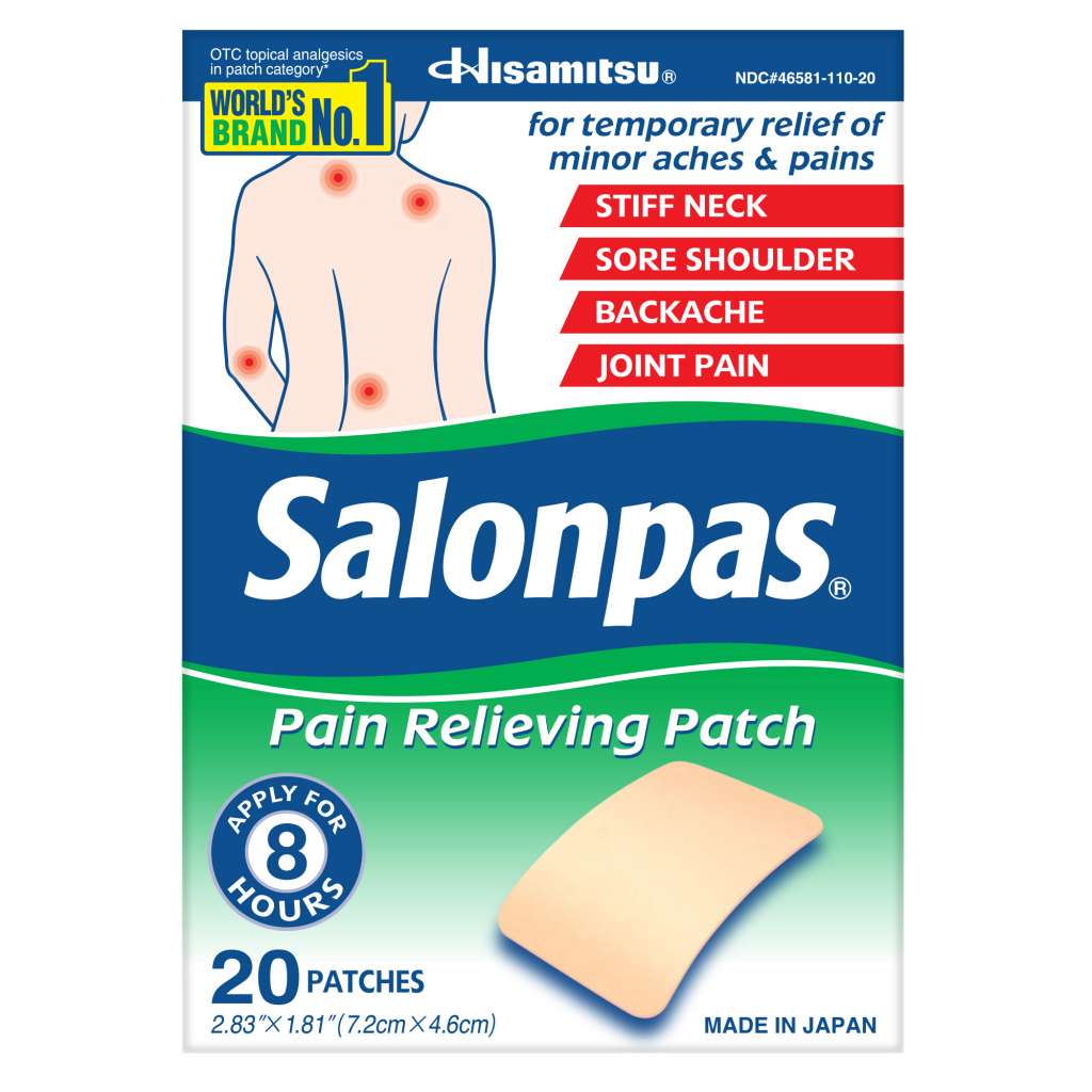 Salonpas Pain Relieving 20 Patch